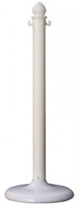 White Plastic Stanchions For Sale