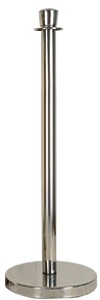 Polished Chrome Rope Stanchions