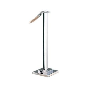 Square Post and Base Rope Stanchions