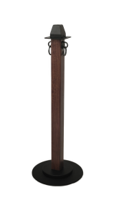 502 Hitching Post Wooden Stanchion