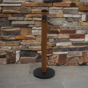 Stanchion Masters Rustic HItching Post