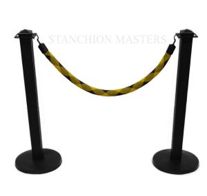 Black and Yellow Stanchion Rope