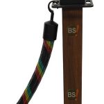 Stanchion Masters Black Green Gold Red Rope