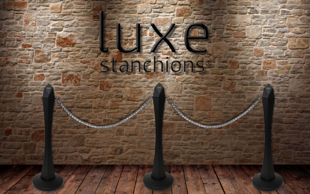 Luxe Shimmering Silver Stanchion Ropes