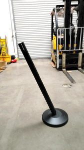 damaged stanchions
