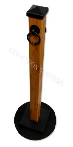 SM Cedar Post Stanchion 705 Square Base