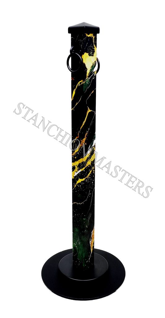 custom color theme stanchions