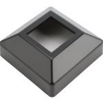 deck flange cover for 2.5 inch square post