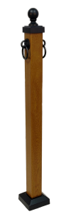 surface mount decorative post