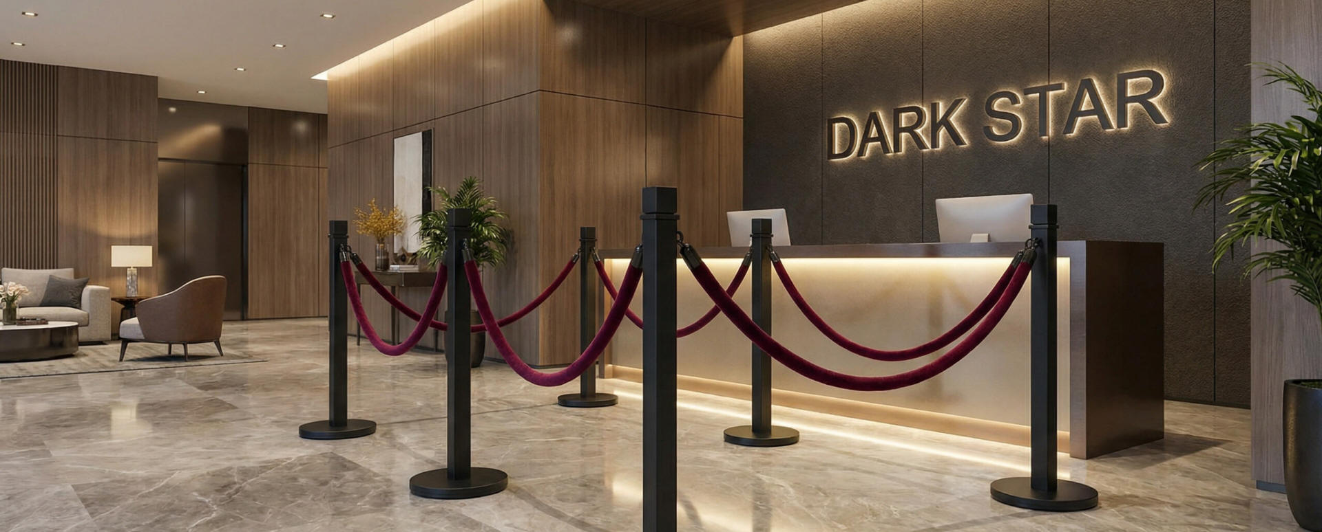 dark star modern black stanchions dark star modern black stanchions